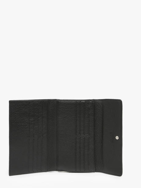 Leather Wallet Foulonné Pia Lancaster Black foulonne pm 22 other view 1