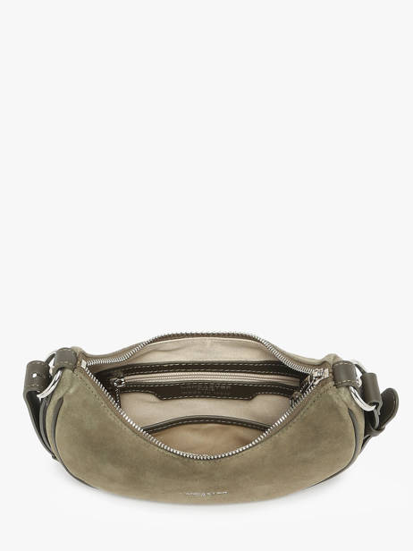 Shoulder Bag Suede Leather Lancaster Green suede 81 other view 3