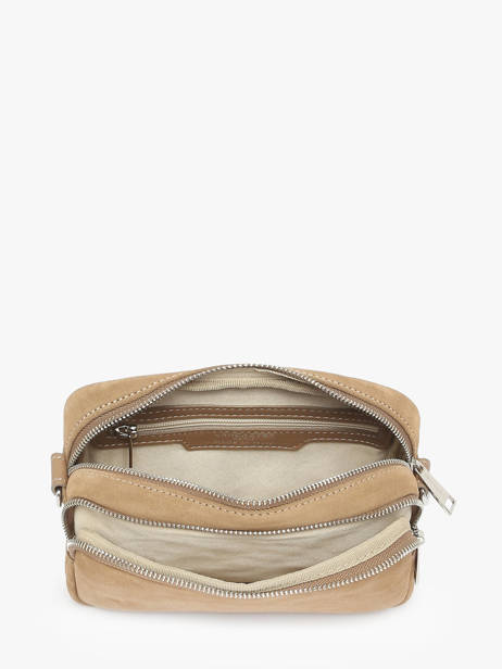 Shoulder Bag Suede Leather Lancaster Beige suede 65 other view 2