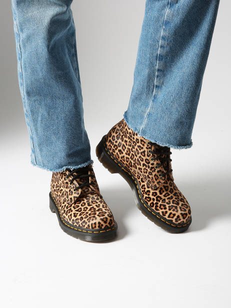 Boots 1460 Pascal In Leather Dr martens Brown women 41657200 other view 1
