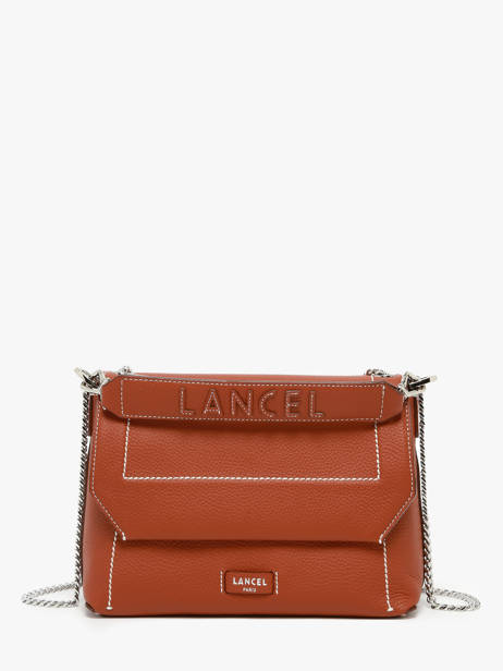 Sac BandouliÃ¨re Ninon Cuir Lancel Marron ninon A13782