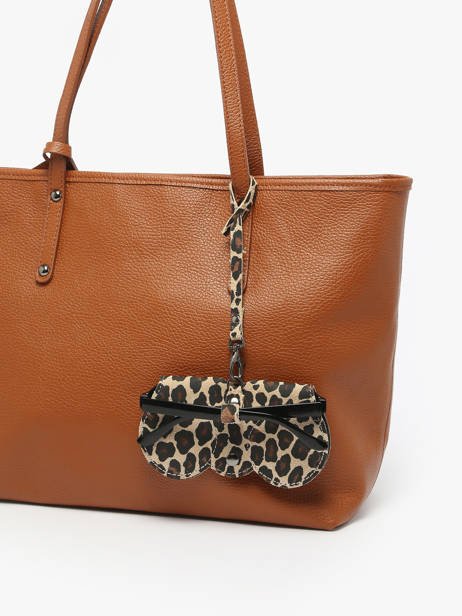 Sunglass Case Velvet Leopardo Leather Milano Multicolor velvet leopardo VL25069 other view 2