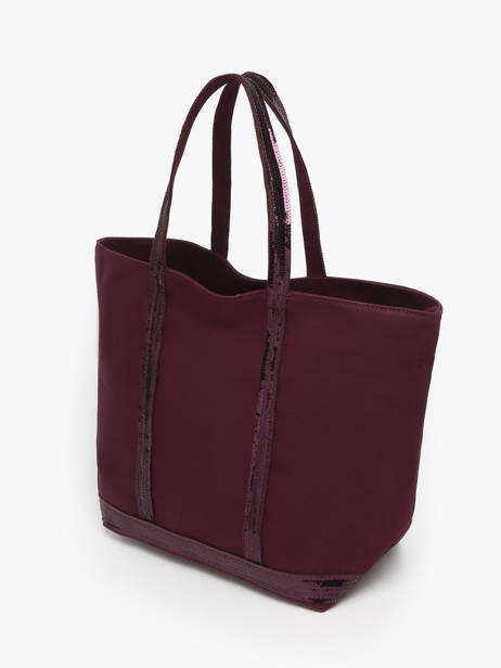 Large Le Cabas Tote Bag Sequins Vanessa bruno Violet cabas 1V40315 other view 2