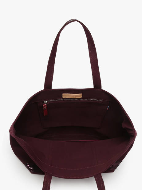Large Le Cabas Tote Bag Sequins Vanessa bruno Violet cabas 1V40315 other view 3
