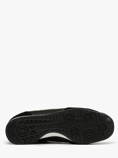Sneakers In Leather Semerdjian Black women JOYCE other view 4