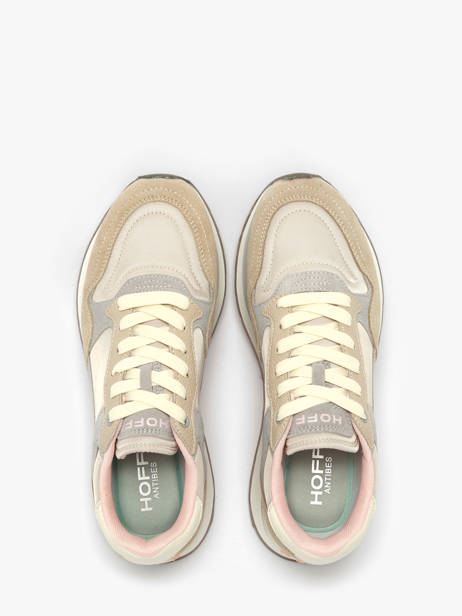 Sneakers In Leather Hoff Beige women 12402001 other view 3