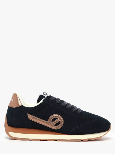 Sneakers City Run Jogger En Cuir No name Bleu women HRVS04B9