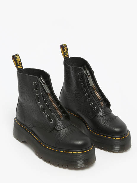 Bottines Sinclair En Cuir Dr martens Noir accessoires 22564001 vue secondaire 1