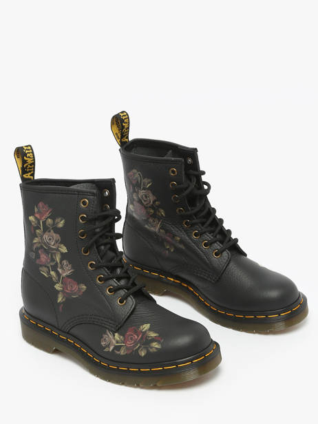 Boots 1460 In Leather Dr martens Black accessoires 32070001 other view 1