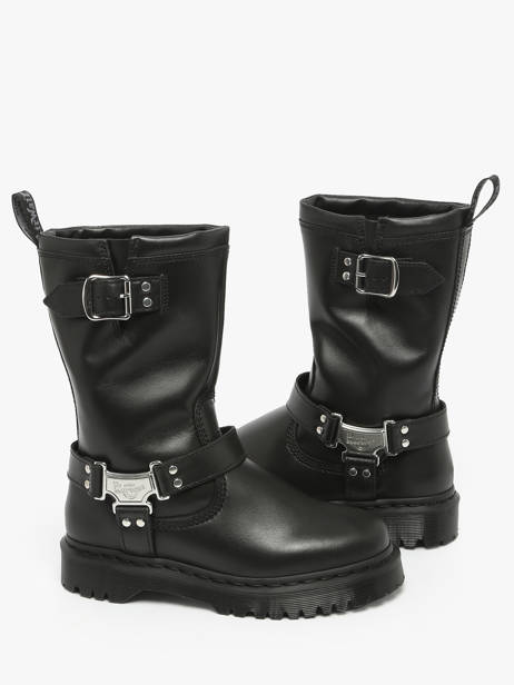 Boots In Leather Dr martens Black women 32199001 other view 2