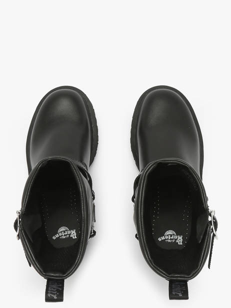 Boots In Leather Dr martens Black women 32199001 other view 3