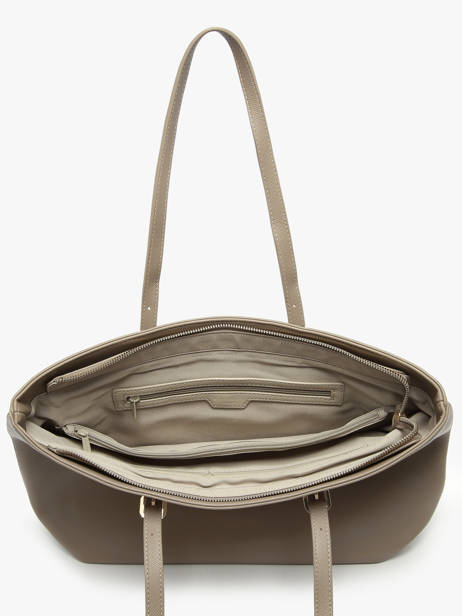 A4 Size Shoulder Bag Saffiano David jones Brown saffiano 3 other view 3