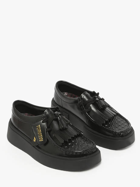 Derby Shoes In Leather Clarks Black women 26184943 other view 1