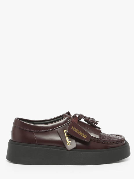 Derby Shoes In Leather Clarks Brown women 26184948