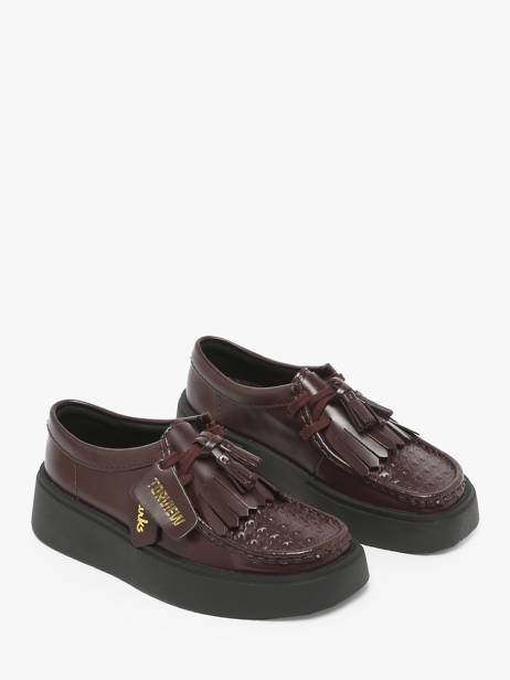 Derby Shoes In Leather Clarks Brown women 26184948 other view 1
