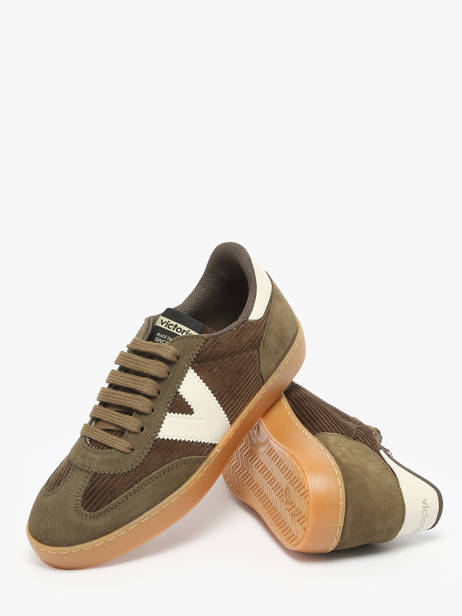 Sneakers In Leather Victoria Green women 1126220 other view 2