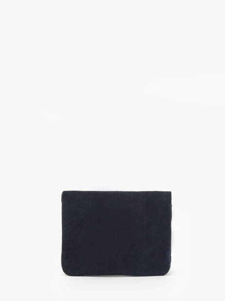 Coin Purse Leather Milano Blue velvet VE23091 other view 2