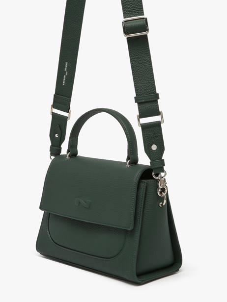 Leather Charlene Crossbody Bag Nathan baume Green event 9 other view 1