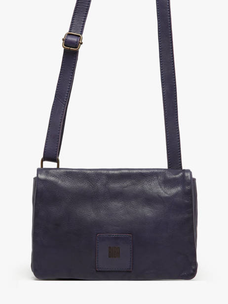 Sac Bandoulière Heritage Cuir Biba Rouge heritage BT33 vue secondaire 2