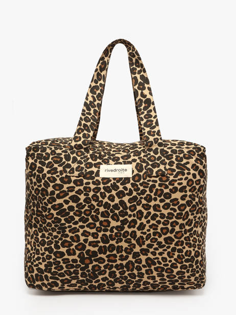 Shoulder Bag Célestins Recycled Coton Rivedroite Brown forever wild CELESFOR