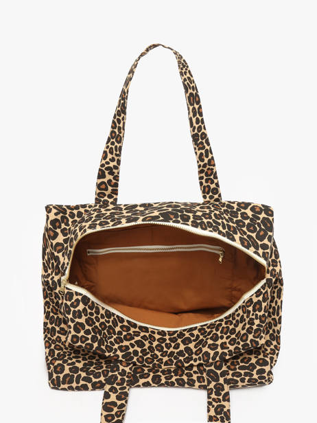 Shoulder Bag Célestins Recycled Coton Rivedroite Brown forever wild CELESFOR other view 2