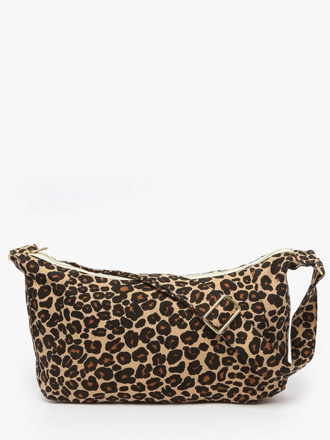 Recycled Cotton Mini Charlot Crossbody Bag Rivedroite Brown forever wild MCHARFOR other view 3