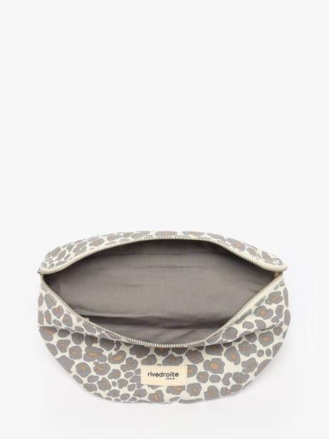 Recycled Coton Custine Belt Bag Rivedroite Gray into the wild CUSTIINT other view 2