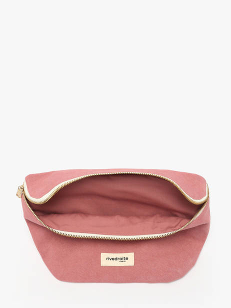 Recycled Coton Custine Belt Bag Rivedroite Pink timeless CUSTITIM other view 2