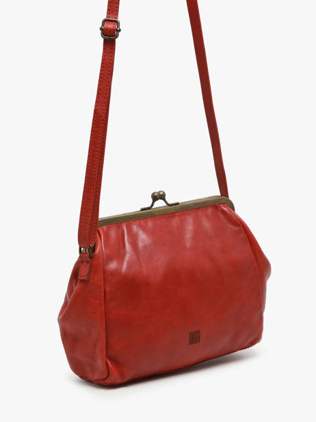 Cross Body Tas Heritage Leather Biba Brown heritage BT22 other view 2