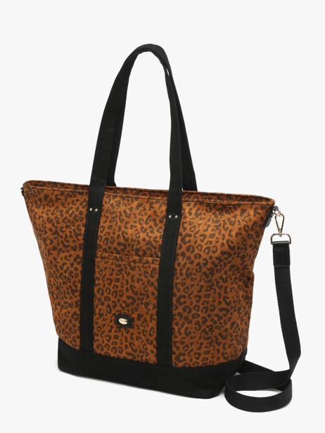 Shoulder Bag Leonie Hexagona Brown leonie 5120195 other view 1