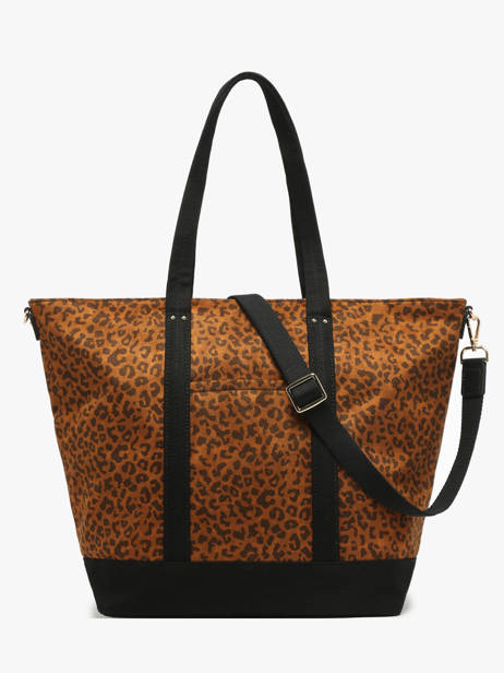 Shoulder Bag Leonie Hexagona Brown leonie 5120195 other view 3