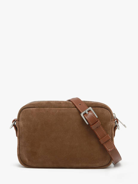 Shoulder Bag Suede Leather Lancaster Brown suede 65 other view 4