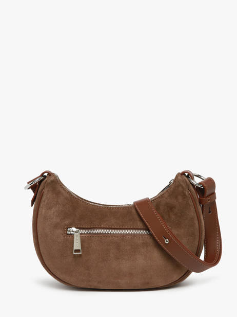 Shoulder Bag Suede Leather Lancaster Brown suede 81 other view 4