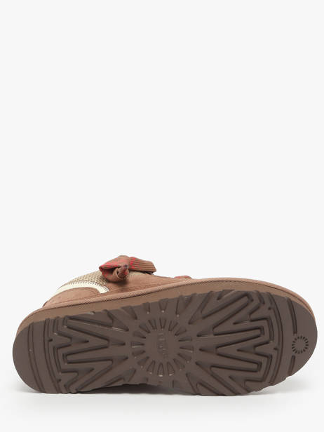 Sneakers Lowmel In Leather Ugg Brown women 1144032 other view 4