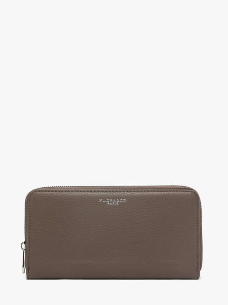 Zip Wallet Classic Miniprix Brown grained H1689 other view 1