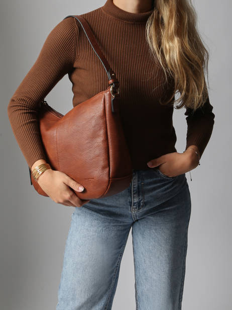 Sac Bandoulière Toscane Toscane Hexagona Marron toscane 579737 vue secondaire 1