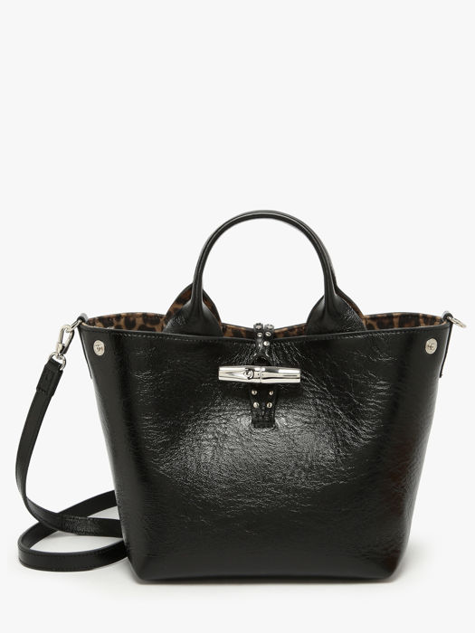 Longchamp Le roseau rock Sacs porté travers Noir