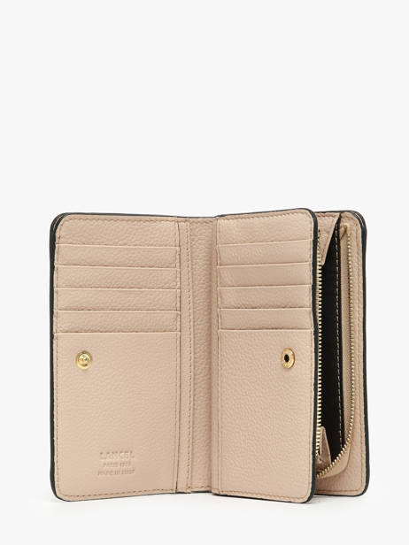 Portefeuille Cuir Lancel Beige enveloppe A13710 vue secondaire 1