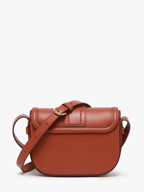 Sac Bandoulière Sienna Cuir Lancel Rouge sienna A13718 vue secondaire 3