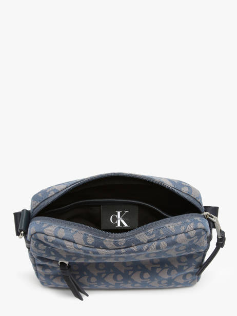 Crossbody Bag Unstructured Calvin klein jeans Blue unstructured 4G3175G other view 2