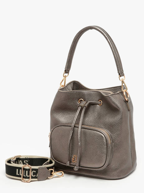 Shoulder Bag Pocket Lulu castagnette Silver pocket ZAID other view 1