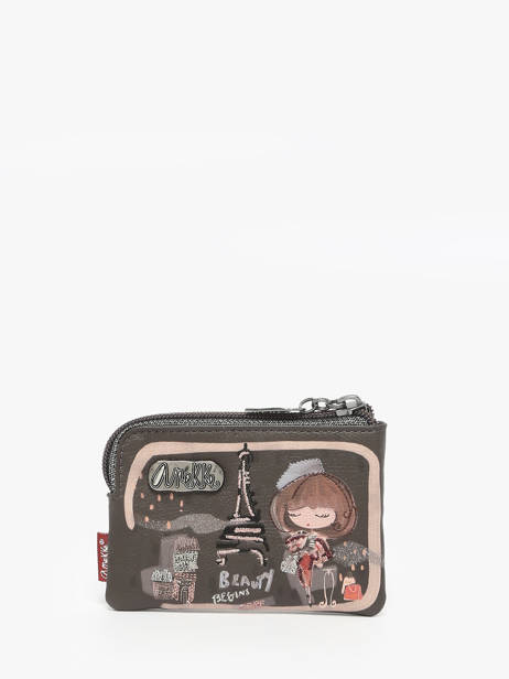 Coin Purse Anekke Brown mademoiselle 41809019
