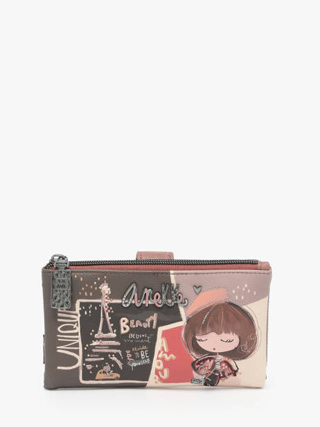 Wallet Anekke Brown mademoiselle 41809907
