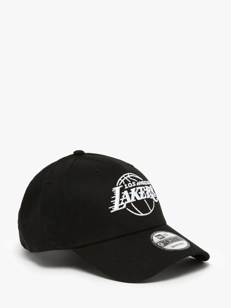 Cap Los Angeles Lakers New era Black new era 12292584 other view 1