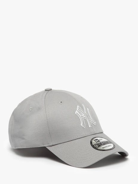 New York Yankees Cap New era Gray new era 60675525 other view 1