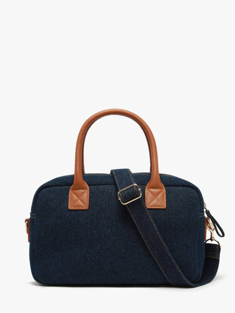 Small Le Dandy Denim Brut Crossbody Bag Paul marius Blue denim brut DANDSDEB other view 3