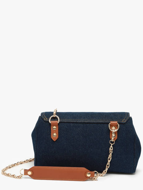 Medium Le Suzon Denim Brut Crossbody Bag Paul marius Blue denim brut SUZM2DEB other view 3