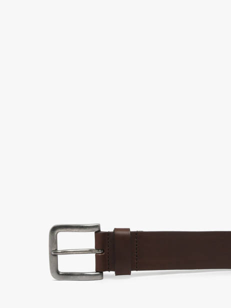 Leather Glory Men's Belt Von dutch Brown belt GLORY other view 1