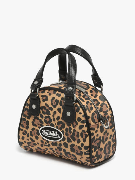 Leopard Mini Nolah Top-handle Bag Von dutch Multicolor bags NOLAH other view 1