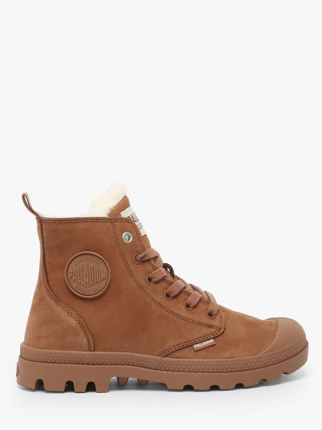Boots In Leather Palladium Brown women 95982291